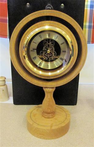 Skeleton clock by Frank Hayward